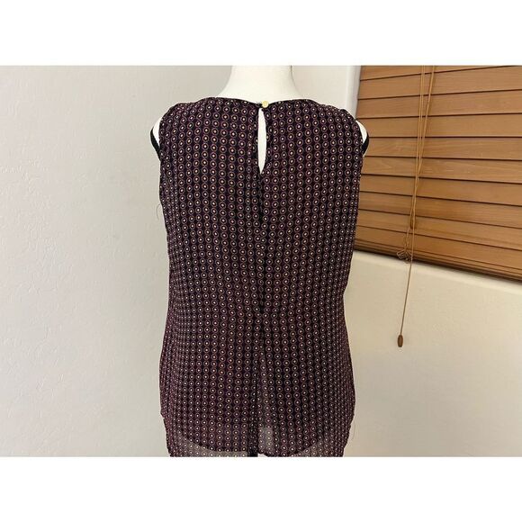 Roz & Ali halter blouse with a gold detail, with a layered look at the back of t - Picture 3 of 3